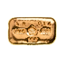50 Gram Logam Mulia Cast Gold Bullion Bar (Pre-Owned in Good Condition) thumbnail