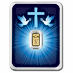 1 Gram Blessings of Jesus Christ Gold Bullion Bar thumbnail