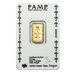5 Gram PAMP Swiss Christian Cross Gold Proof Bar thumbnail