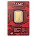 2025 5 Gram PAMP Swiss Good Luck Gold Bullion Bar - Dragon thumbnail