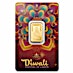 2025 5 Gram PAMP Swiss Diwali Lakshmi and Rangoli Art Gold Bullion Bar thumbnail
