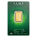 5 Gram PAMP Swiss Lucky Charm Clover Gold Proof Bar thumbnail