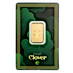 5 Gram PAMP Swiss Lucky Charm Clover Gold Proof Bar thumbnail