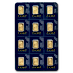 12 x 1 Gram PAMP Multigram Gold Bullion Bar thumbnail