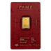 2.5 Gram PAMP Swiss Lucky Cat Gold Bullion Bar thumbnail