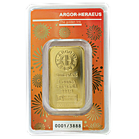 Argor-Heraeus Gold Lunar Bars Argor-Heraeus Gold Lunar Bars