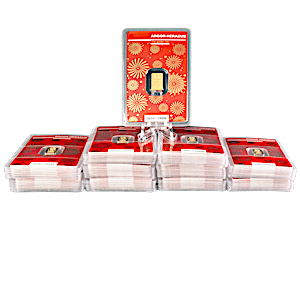 100 pcs of 1 gram 2024 Argor-Heraeus Gold Lunar Series 100 pcs of 1 gram 2024 Argor-Heraeus Gold Lunar Series
