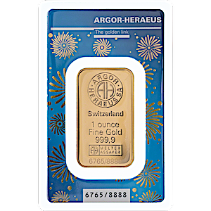 Argor-Heraeus Gold Lunar Series Bar 2023 - Year of the Rabbit - 1 oz