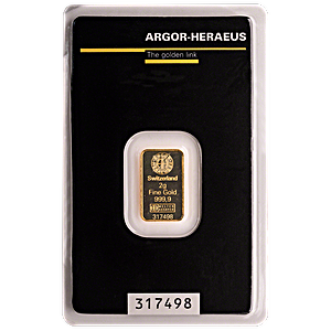 Argor-Heraeus Gold Bar - 2 g