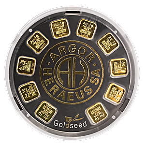 Argor-Heraeus GoldSeed Bar - 10 x 1 g