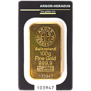 Argor-Heraeus Gold KineBar - 100 g