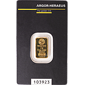 Argor-Heraeus Gold KineBar - 2 g