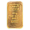 Credit Suisse Gold Bullion Bars (Pre-Owned in Good Condition)