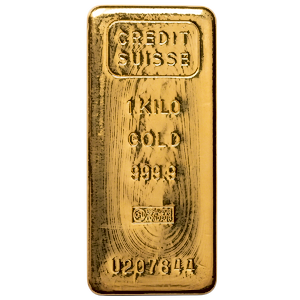 1 Kilogram Credit Suisse Gold Bullion Bar