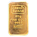 20 Gram Credit Suisse Gold Bullion Bar (Pre-Owned in Good Condition) thumbnail
