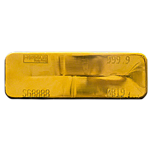 Heraeus Gold Bar - 400 oz 