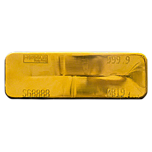 400 oz Heraeus Gold Bullion Bar