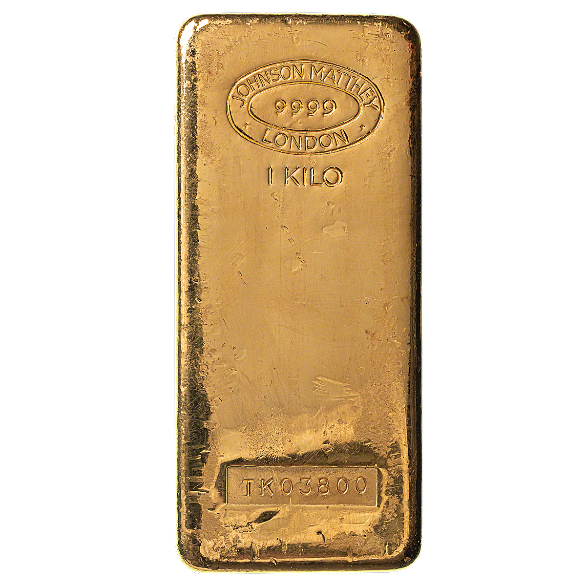 Buy 1 Kilogram Johnson Matthey Gold Bullion Bar