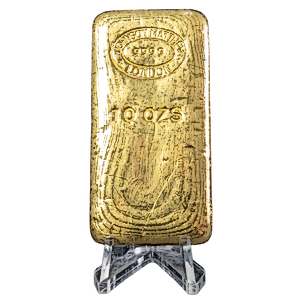 10 oz Johnson Matthey Gold Bar
