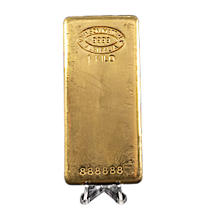 1 kilogram Johnson Matthey Gold Bar - Lucky Serial Number 888888 1 kilogram Johnson Matthey Gold Bar - Lucky Serial Number 888888