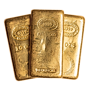 10 oz Johnson Matthey Gold Bullion Bar