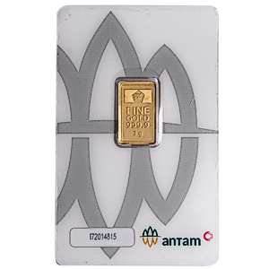 3 Gram Gold Bullion Bar - Various LBMA Brands (Pre-Owned in Good Condition)