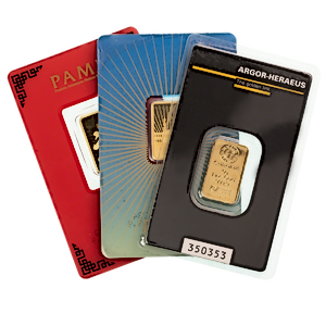 5 Gram Gold Bullion Bar - Various LBMA Brands (Pre-Owned in Good Condition)
