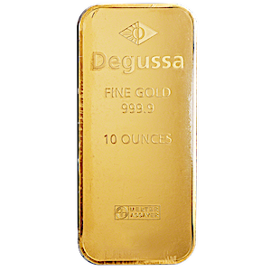 10 oz Gold Bullion Bar - Various Brands (Pre-Owned in Good Condition)