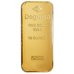 10 oz Gold Bullion Bar - Various Brands (Pre-Owned in Good Condition)