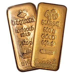 500 Gram Gold Bullion Bar - Various LBMA Brands (Pre-Owned in Good Condition)