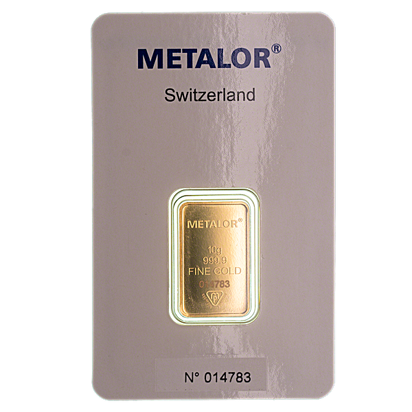Gold Bar - Various Brands - LBMA - 10 g Gold Bar - Various Brands - LBMA - 10 g