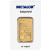 1 oz Metalor Swiss Gold Bullion Bar thumbnail