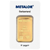 50 Gram Metalor Swiss Gold Bullion Bar thumbnail