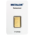 5 Gram Metalor Swiss Gold Bullion Bar thumbnail