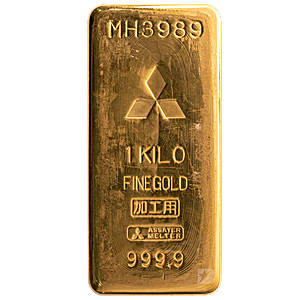 1 Kilogram Mitsubishi Gold Bullion Bar