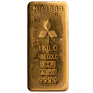 1 Kilogram Mitsubishi Gold Bullion Bar