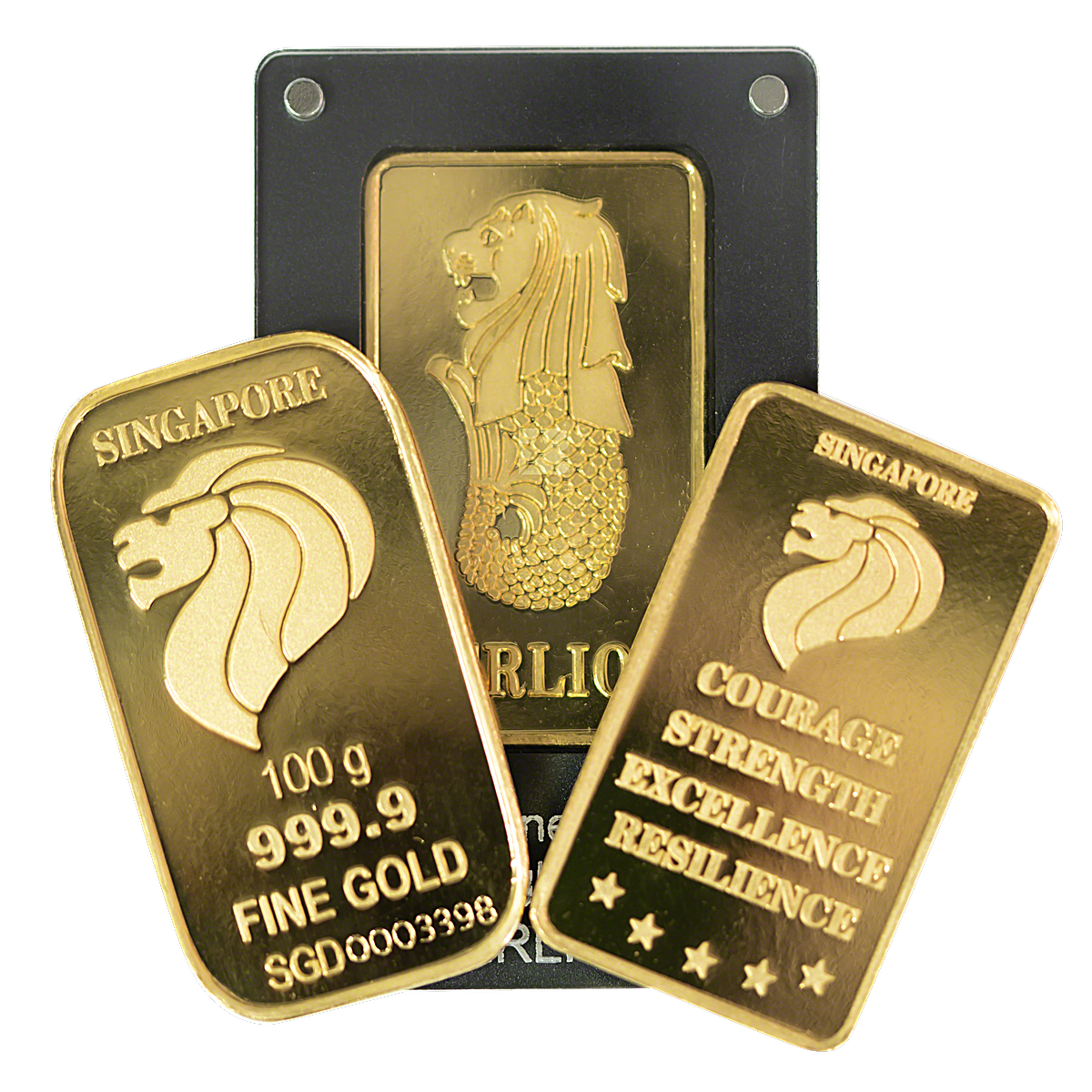 Buy 100 Gram PreOwned Gold Bullion Bars Various Brands