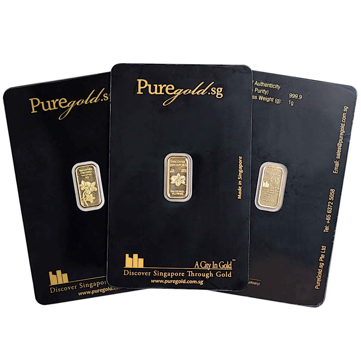Buy 1 Gram Pre-Owned Gold Bullion Bars - Various Brands