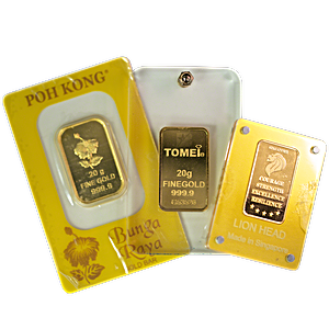 20 Gram Gold Bullion Bar - Various Non-LBMA Brands (Pre-Owned in Good Condition)