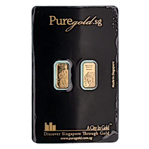 2 Gram Gold Bullion Bar - Various Non-LBMA Brands (Pre-Owned in Good Condition)