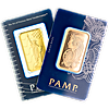 PAMP Gold Bullion Bars (Pre-Owned in Good Condition)