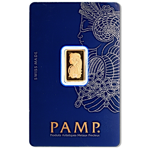 2.5 Gram PAMP Swiss Gold Bullion Bar