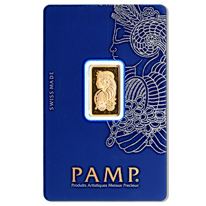 5 Gram PAMP Swiss Gold Bullion Bar