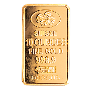 PAMP Gold Bar - 10 oz