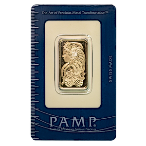 2 Tola PAMP Swiss Gold Bullion Bar (Pre-Owned in Good Condition)