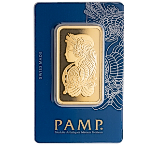 50 Gram PAMP Swiss Gold Bullion Bar