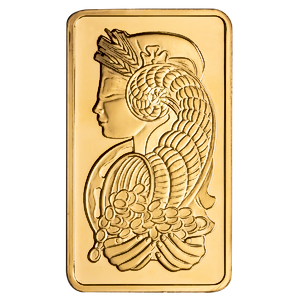 5 oz PAMP Swiss Gold Bullion Bar
