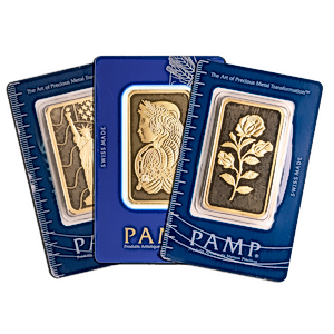 50 Gram PAMP Swiss Gold Bullion Bar (Pre-Owned in Good Condition)