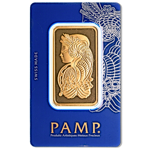 50 Gram PAMP Swiss Gold Bullion Bar