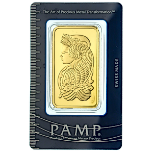 100 Gram PAMP Swiss Gold Bullion Bar (Pre-Owned in Good Condition)